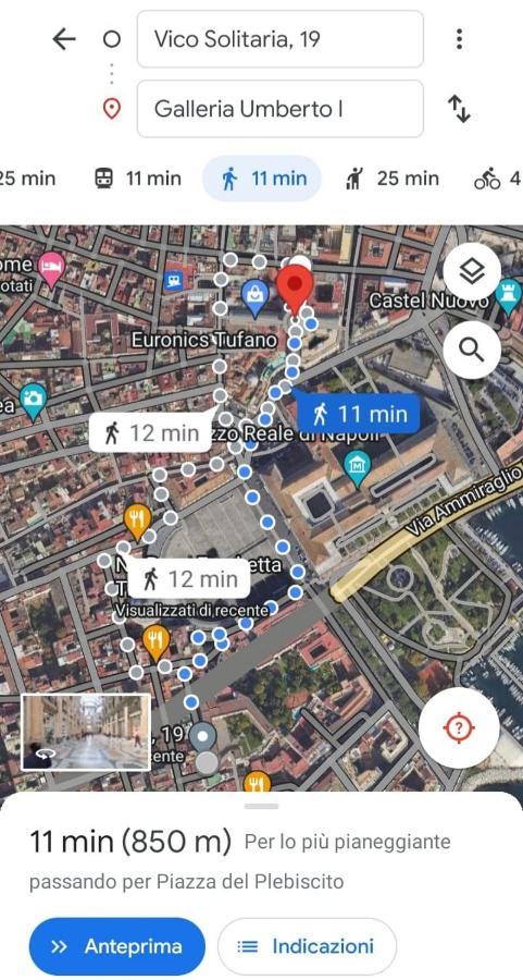 Palizzi'S Home Behind Plebiscite Square Napoli Eksteriør billede