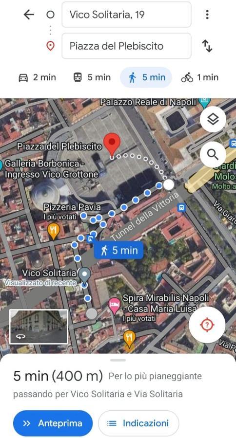 Palizzi'S Home Behind Plebiscite Square Napoli Eksteriør billede